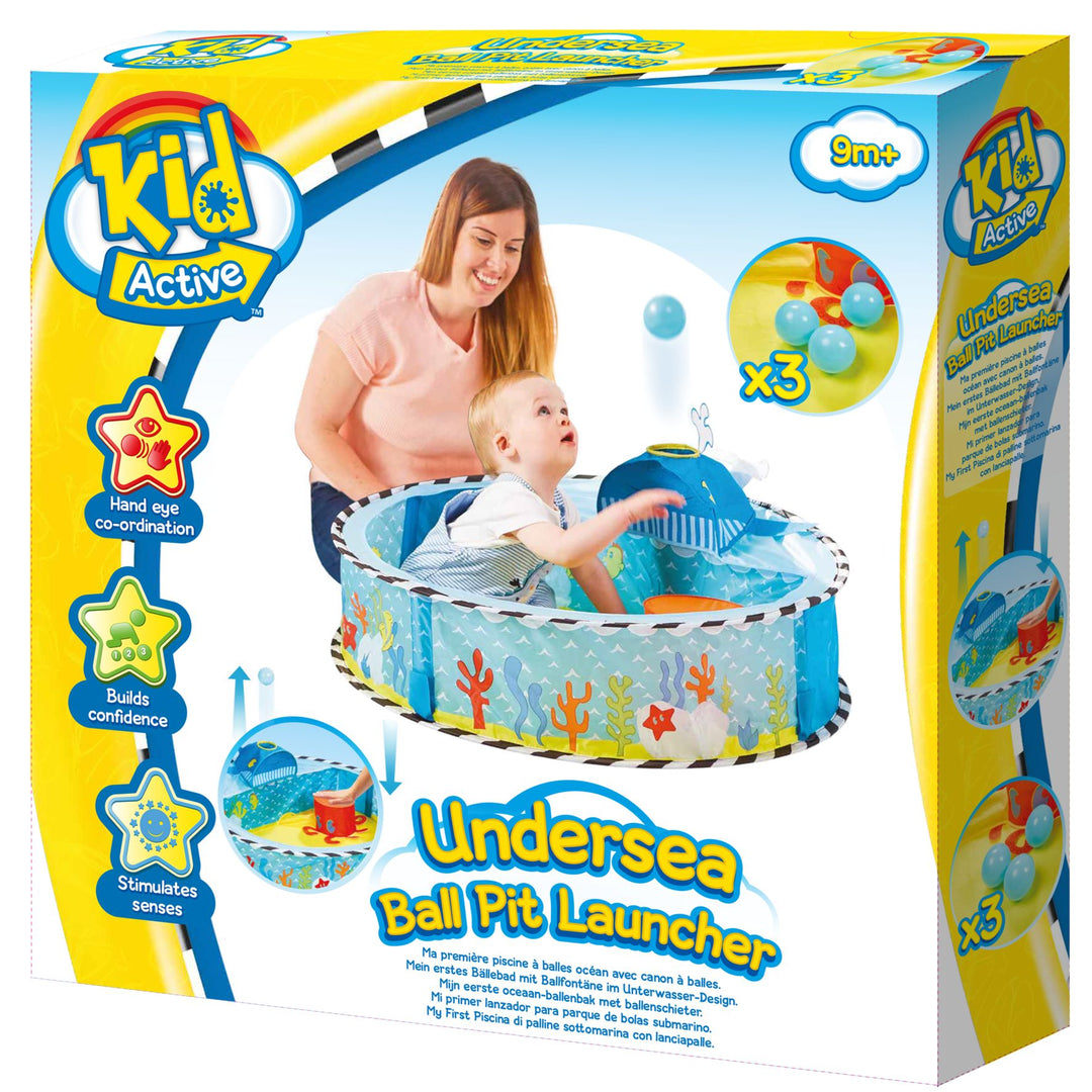 Kid Active Undersea Pop-up Baby Sensorische Ball Pit Launcher