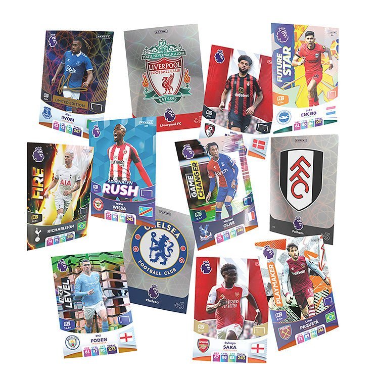 Earthlets| Premier League 2023/24 Adrenalyn XL Star Signings Set | Earthlets.com |  | Trading Card Collection