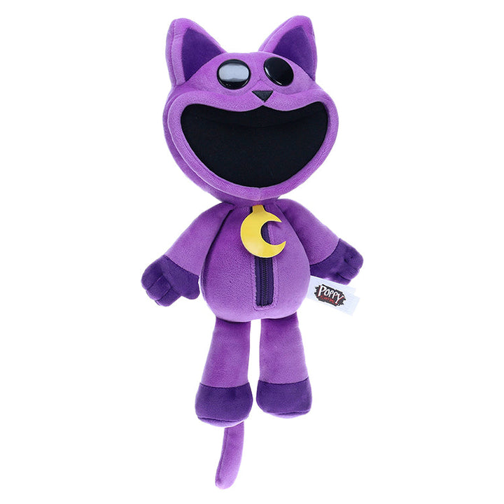 Poppy Playtime Series 3 CatNap 12" Deluxe Plush Toy featuring a purple smiling cat with high-quality fabric and detailed embroidery.