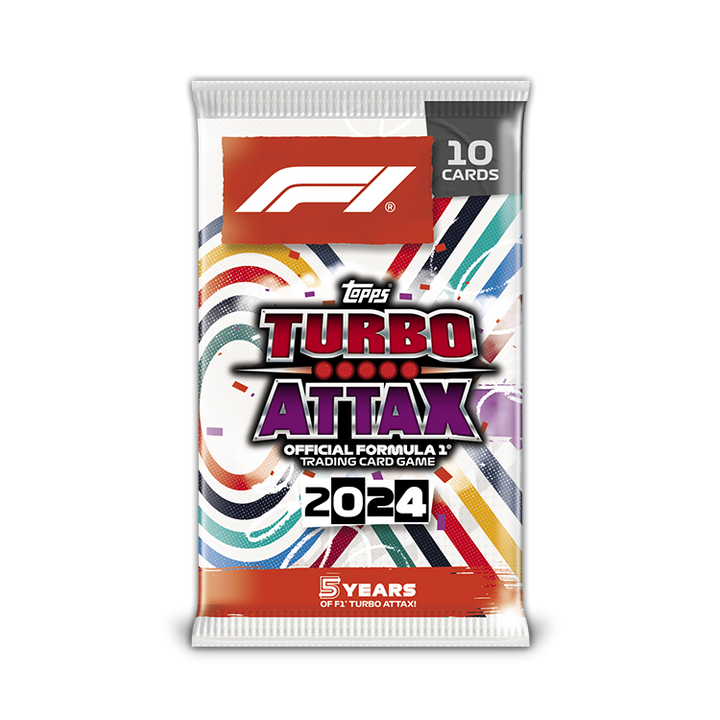 Turbo Attax Official Formula 1 Trading Card Game 2024 Eco Value Box