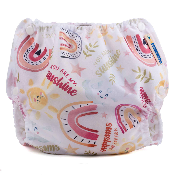 Mother-ease Air Flow Cover Sunshine Colour: Sunshine size: XS reusable nappies Earthlets