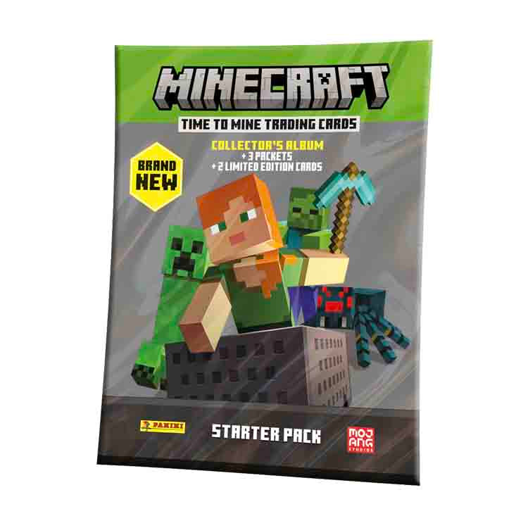 Earthlets.com| Minecraft Time To Mine Trading Card Collection | Earthlets.com |  | Trading Card Collection