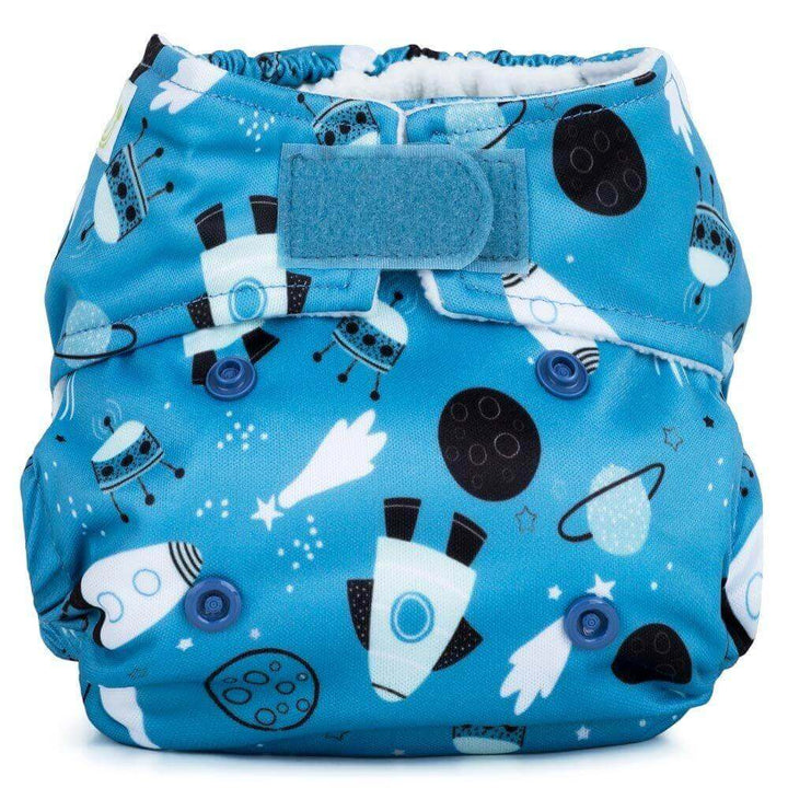 Baba + Boo Newborn Reusable Nappy - Prints Colour: Pebbles reusable nappies all in one nappies Earthlets