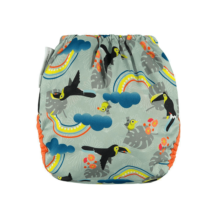 Close Parent Pop-in Nappy Wrap Popper Colour: Walrus reusable nappies Earthlets