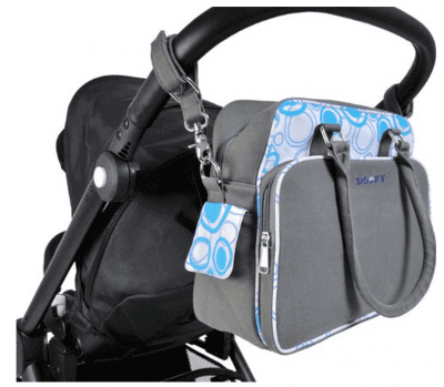 Dooky Changing Bag with Pull and Wipe Aqua Circles changing change bags Earthlets