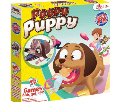 Kid Active| Poopy Puppy Game | Big Red Warehouse |  